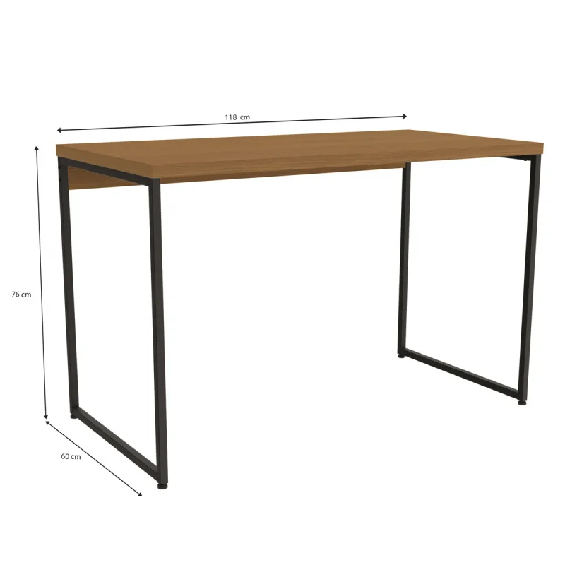 Escritorio Mesa de Trabajo - Secretaria en Madera natural - Escritorios y sillas de escritorio, Uruguay | Delta Center, vista 3
