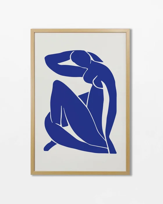 Matisse - Mujer azul en Azul - Láminas, Uruguay | La Cuadrería