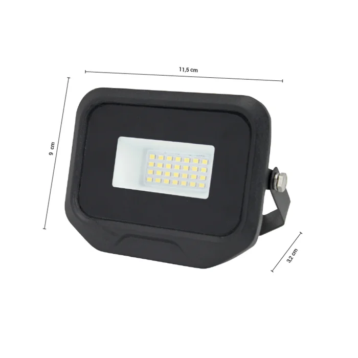 Proyector LED Sky Blue 20W Luz Cálida ECO en Negro - Lámparas colgantes, Uruguay | Serlux, vista 5