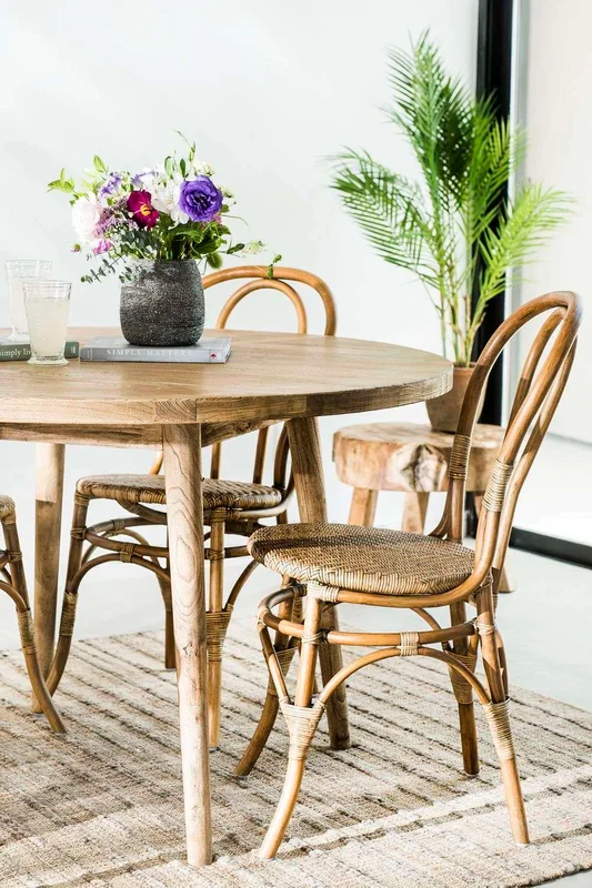 MESA COMEDOR NORDICA - OLMO NATURAL - 1.20 MTS en Madera natural - Mesas de comedor, Uruguay | La Iberica, vista 21