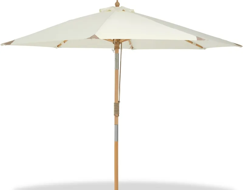 Sombrilla inclinable LEMVIG Ø300 blanco en Beige - Muebles para el exterior, Uruguay | JYSK