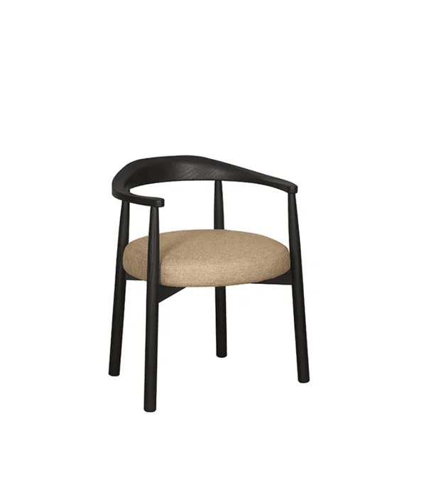SILLA BAKERS ROBLE NEGRO en Negro - Sillas, Uruguay | Masinfinito Casa