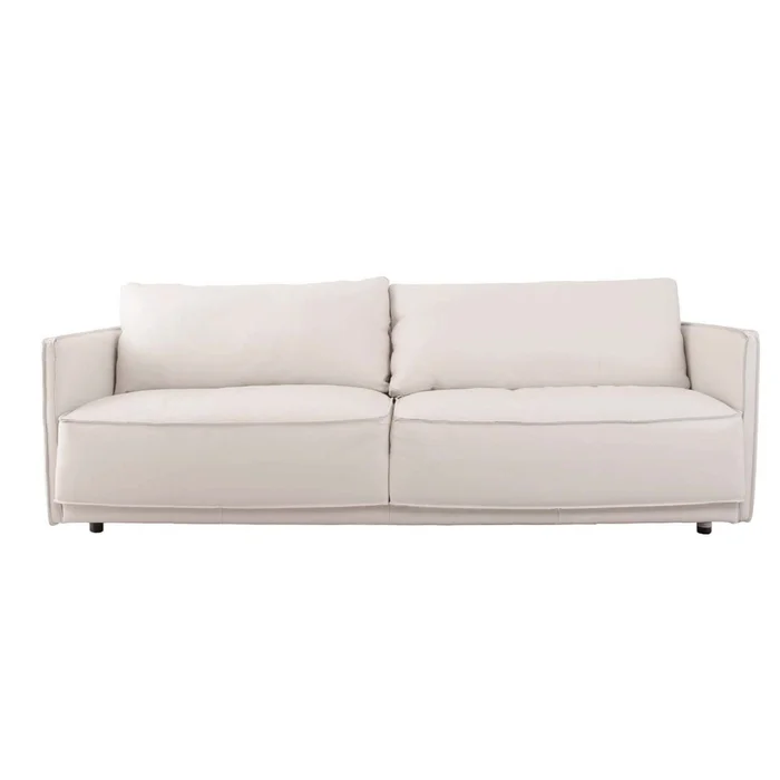 Sillón Cuero-100-natural Blanco Romeo en Blanco - Sillones y sofás, Uruguay | Divino, vista 2