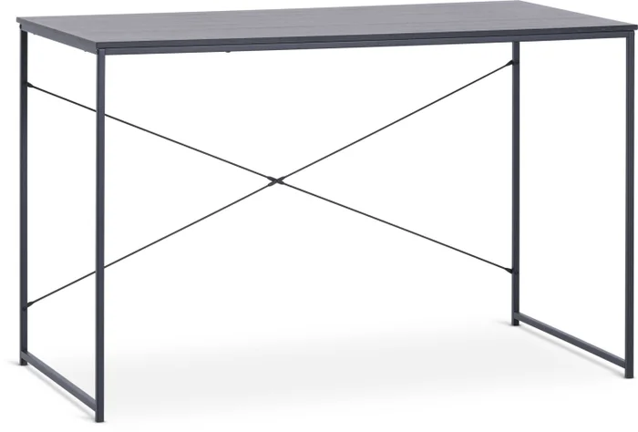 Escritorio ASTRUP 60x120 negro en Gris - Escritorios y sillas de escritorio, Uruguay | JYSK