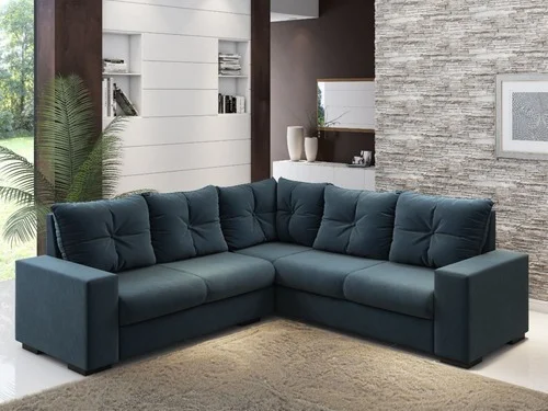 Sofa Esquinero Juego De Living Varios Cuerpos Sillon en Azul - Sillones y sofás, Uruguay | Soy Hogar, vista 3