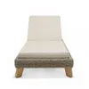 Reposera Tumbona - Bahamas Sun en Beige - Muebles para el exterior, Uruguay | Rústico Hogar, vista 4 de 5