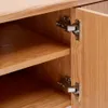 Mueble TV Salaya de madera contrachapada de fresno FSC 100% 200 x 40 cm en Madera natural - Muebles para TV, Uruguay | Kavehome, vista 4 de 10