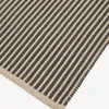 Alfombra Satanca de rayas beige y negras de fibras sintéticas 160 x 230 cm en Multicolor - Muebles para el exterior, Uruguay | Kavehome, vista 5 de 5