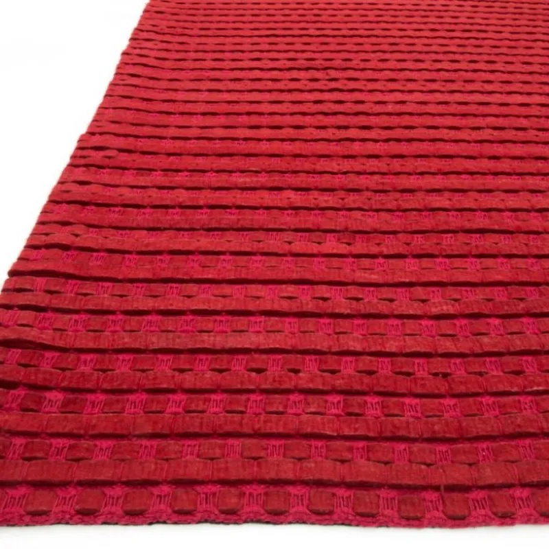 ALFOMBRA TEMPO 01SAMB5076 SAMBA 152X232 CM APROX en Rojo - Alfombras, Uruguay | Vinibel