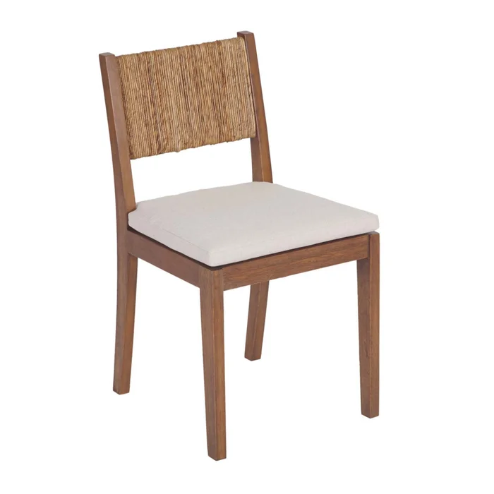 Silla De Comedor Madera Marron Mindi en Marrón - Sillas, Uruguay | Divino, vista 2