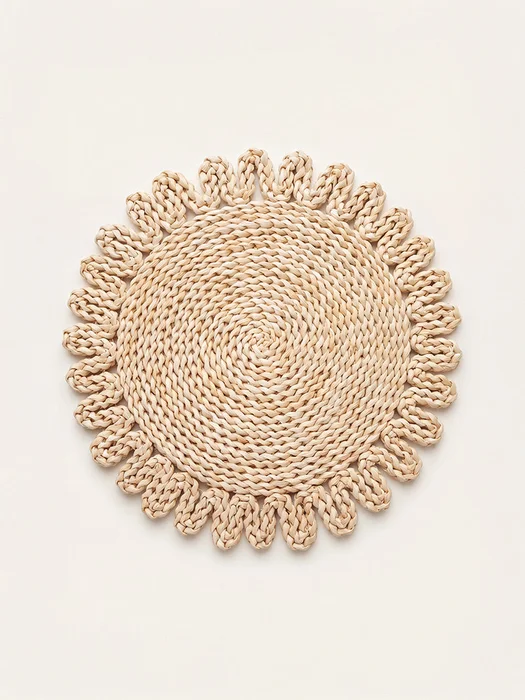 SET X4 INDIVIDUALES FIBRA NATURAL SOL en Beige - Textiles, Uruguay | Cabana, vista 2