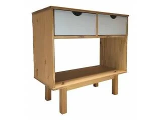 Aparador 2C Melo Linea Nordica en Madera Maciza en Madera natural - Aparadores y recibidores, Uruguay | Quesal, vista 3