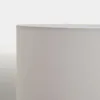 Pantalla para lámpara de techo Niani en algodón color marfil - Ø45 cm en Blanco - Lámparas colgantes, Uruguay | Kavehome, vista 4 de 4