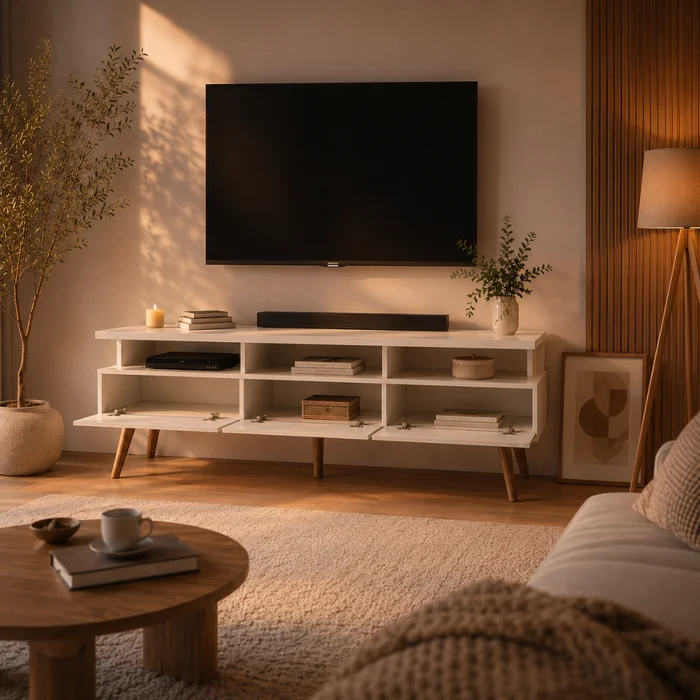 Rack Alba en Gris - Muebles para TV, Uruguay | Casa Brava, vista 2