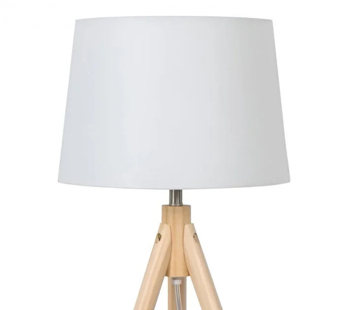 Lampara de mesa - Madera Imola small en Blanco - Lámparas de mesa, Uruguay | Rústico Hogar, vista 2