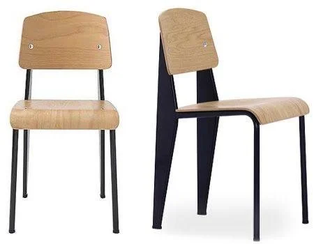 Silla Standard - Madera Natural y Hierro Negro en Madera natural - Sillas, Uruguay | Berna Home, vista 5