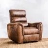 Sillón Reclinable 1 Cuerpo Benson Choco - Chocolate en Marrón - Sillones y sofás, Uruguay | Aihaus, vista 1 de 5