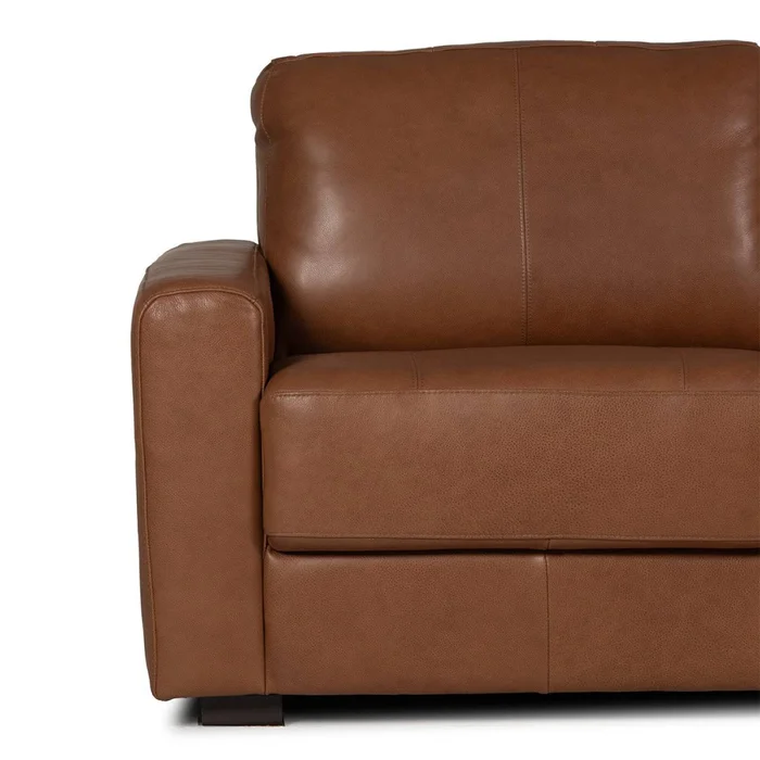 Rinconera Como - Cuero Advanced - 2 + Chaise derecho - Maverick Telha (Preventa) en Marrón - Sillones y sofás, Uruguay | NYR, vista 3