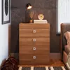 Cómoda cajonera 4 cajones - Lock en Blanco - Cómodas, Uruguay | Delta Center, vista 4 de 8