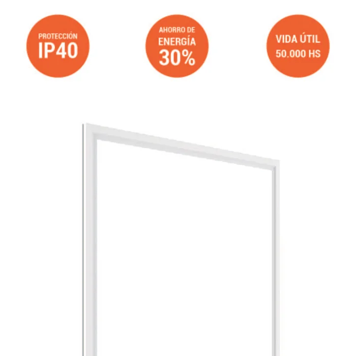 Panel LED LEDVANCE OSRAM 36W 60X60CM Luz Cálida en Blanco - Lámparas colgantes, Uruguay | Serlux, vista 3
