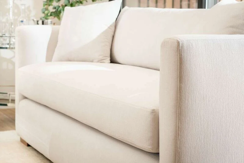 SILLON GINEBRA CURVO - LINO ANTIMANCHAS en Blanco - Sillones y sofás, Uruguay | La Iberica, vista 18
