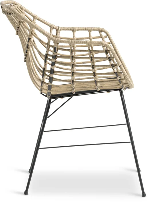 Silla de jardín ILDERHUSE natural en Madera natural - Muebles para el exterior, Uruguay | JYSK, vista 3
