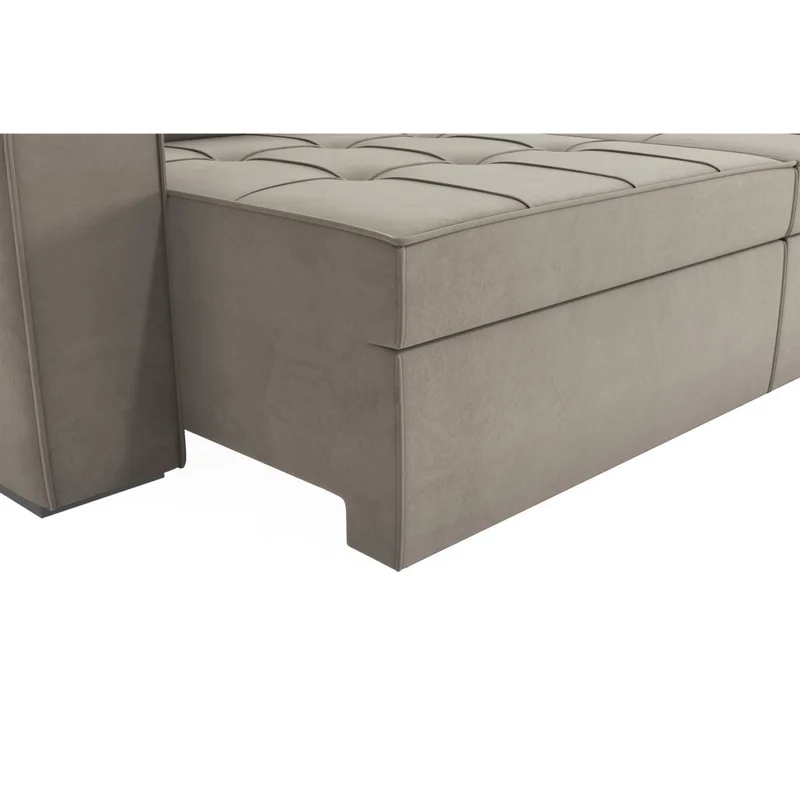 Sillón reclinable 206 cm Lanús - Gris en Gris - Sillones y sofás, Uruguay | Nario Hogar, vista 3