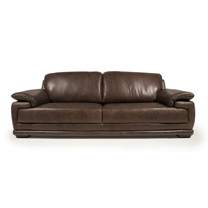 Sofá Space - Cuero Natural - 3 cuerpos - A fabricar en Marrón - Sillones y sofás, Uruguay | Nyr, vista 4