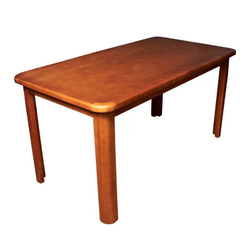 Mesa codo 1.60 m — Serra Amoblamientos en Marrón - Mesas de comedor, Uruguay | Serra Amoblamientos