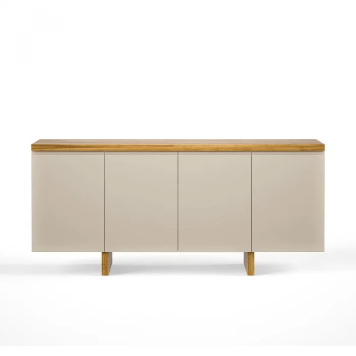 Aparador Buffet SUD 1.8 - Linea Manhattan - Gianduia / Cinamomo en Focus Mari Slim - Aparadores y recibidores, Uruguay | Rústico Hogar, vista 4