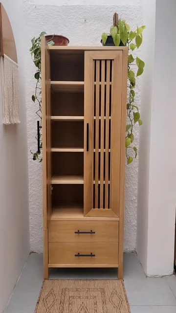 Alacena despensa de madera en Madera natural - Decoración, Uruguay | Decoramuss, vista 3