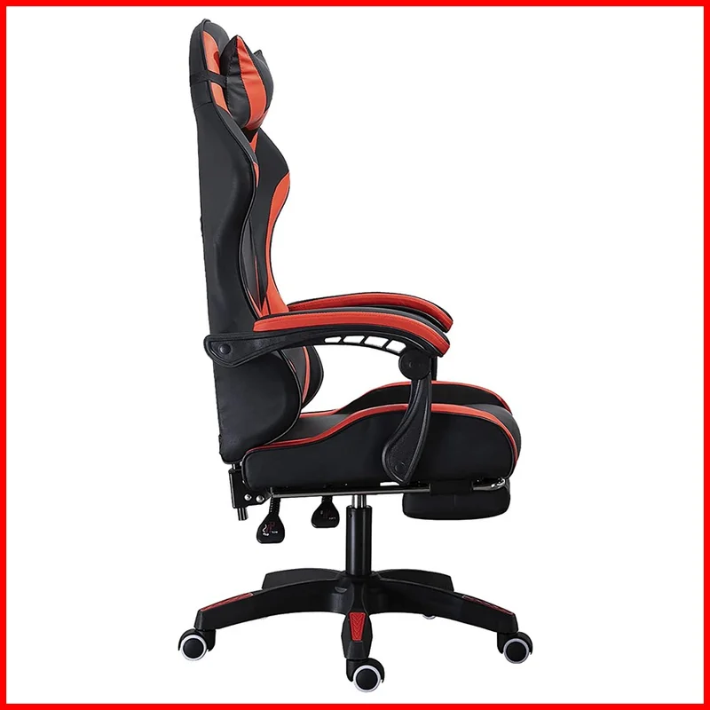Silla Gamer con apoya pies – Gaming - Escritorios y sillas de escritorio, Uruguay | Punto Unión, vista 3