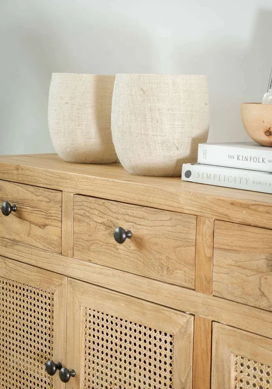 APARADOR BALI - OLMO Y ESTERILLA - 1.60 MTS en Madera natural - Bibliotecas, Uruguay | La Iberica, vista 18