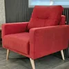 Butaca Aimara - Muebles Da Vinci en Rojo - Butacas, banquetas y puffs, Uruguay | Muebles Da Vinci, vista 4 de 4