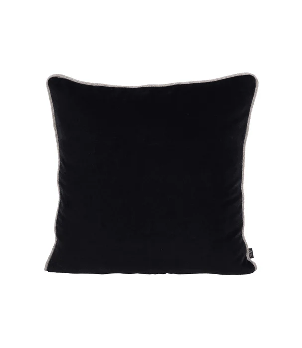 ALMOHADON NEW DELHI en Negro - Textiles, Uruguay | Más Infinito Casa
