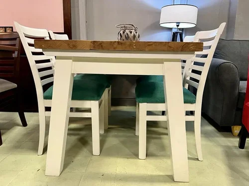 Juego Comedor 4 Sillas Madera Maciza Holandesa 140x85 Ozark A Eleccion en A Eleccion - Mesas de comedor, Uruguay | Ozark Home, vista 5