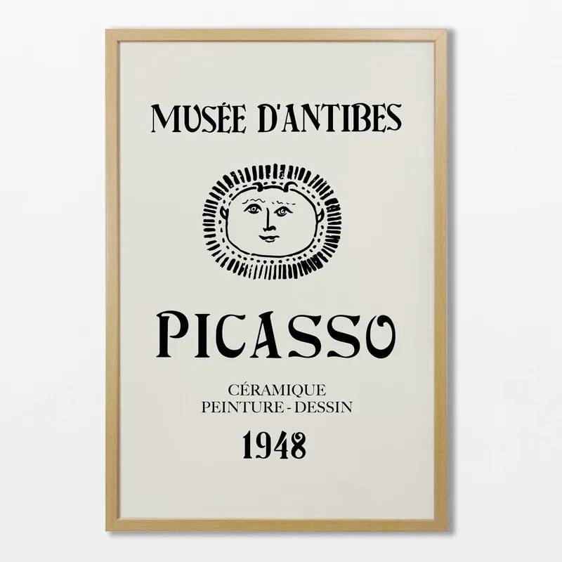 Picasso - Musée d'Antibes en Blanco - Láminas, Uruguay | La Cuadrería