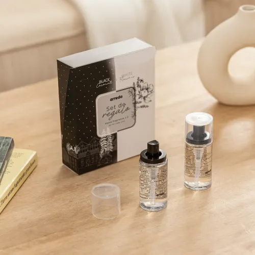 Set Regalo de 2 Aromatizantes de Ambiente Black and White en Multicolor - Velas y Portavelas, Uruguay | Arredo