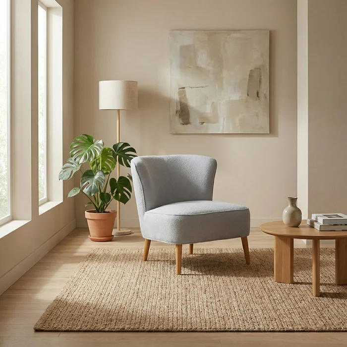 Butaca Ava - Tela Aquaclean - A fabricar en Gris - Butacas, banquetas y puffs, Uruguay | Nyr, vista 6