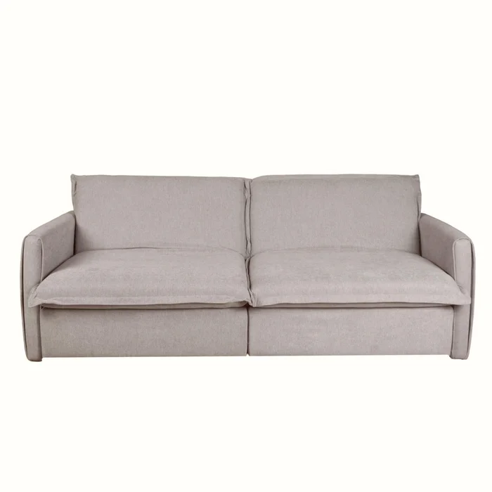 Sofá Cama 3 Cuerpos Tela Natural-beige Verona Beige en Beige - Sillones y sofás, Uruguay | Divino, vista 5