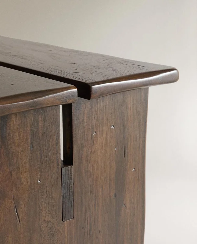 MESA AUXILIAR MADERA MANGO en Madera natural - Mesas de living, Uruguay | Zara Home, vista 3