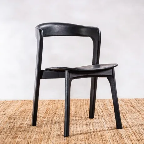 Silla Bertoia Negra en Negro - Sillas, Uruguay | Aihaus