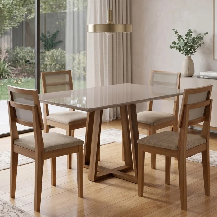 Dobue Juego de comedor celta 4 sillas - Moderna Hogar - Mesas de comedor, Uruguay | Moderna Hogar, vista 2