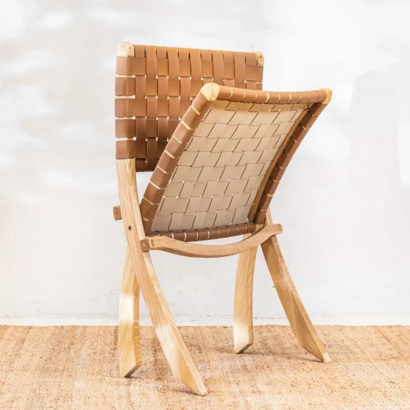 Butaca - Madera de Olmo - Marrón en Marrón - Sillones y sofás, Uruguay | Ecowood, vista 4