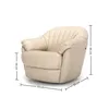 Butaca Poli - Cuero Básico - Arena - (Preventa) en Beige - Butacas, banquetas y puffs, Uruguay | NYR, vista 3 de 3