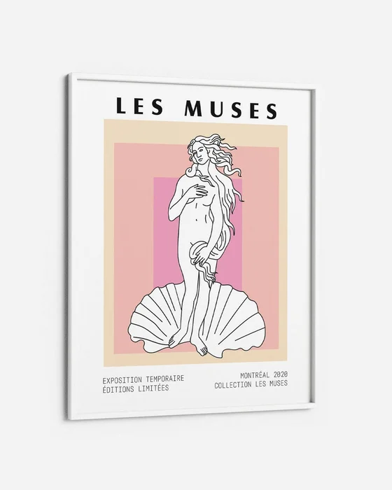 Les Muses - Venus en Multicolor - Láminas, Uruguay | La Cuadrería, vista 3