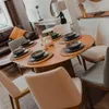 Mesa de Comedor Ovalo - Línea Nevada - Marrón en Marrón - Mesas de comedor, Uruguay | Ecowood, vista 6 de 8