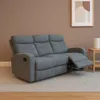 Reclinable Fine 3 cuerpos grafito — Serra Amoblamientos en Gris - Sillones y sofás, Uruguay | Serra Amoblamientos, vista 2 de 2