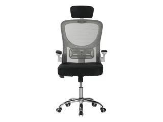 Silla de escritorio con apoya cabeza en disponible Blanco/negro - Sillas de escritorio, Uruguay | Quesal, vista 3