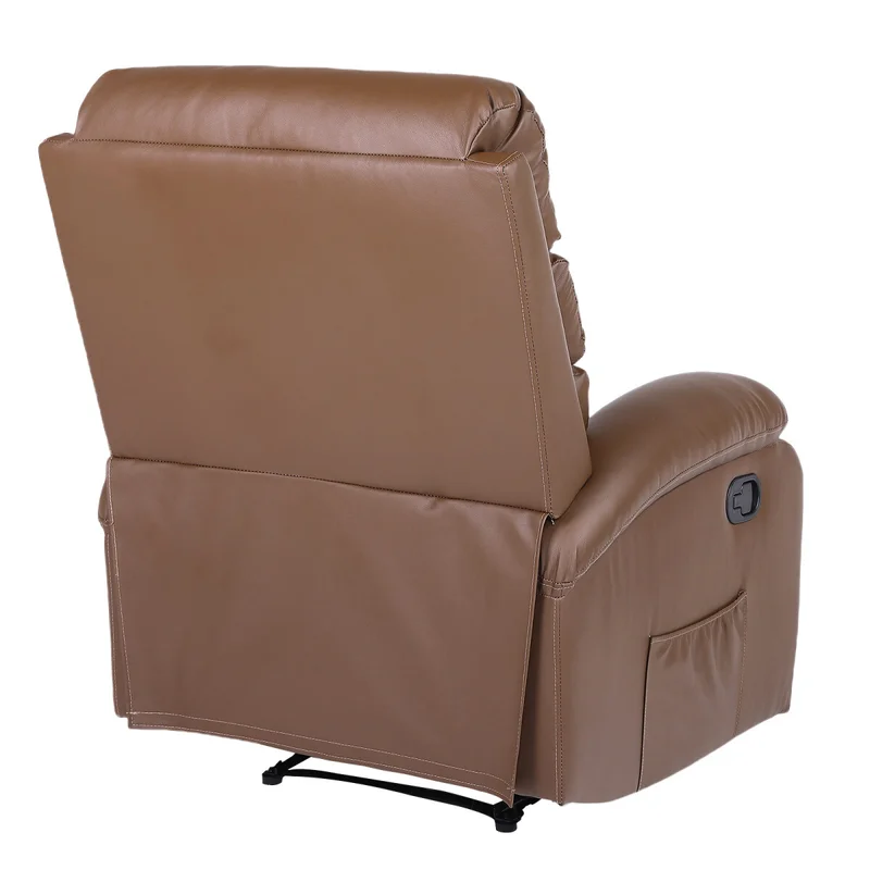 Sillon reclinable 1 cuerpo - Marron en Marrón - Sillones y sofás, Uruguay | La Cueva Muebles, vista 5